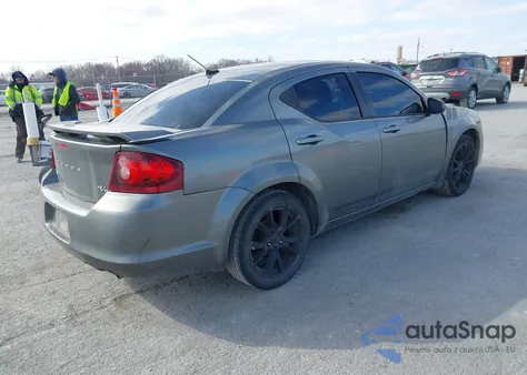 2013 Dodge Avenger R/T z USA, uszkodzony, nr VIN 1C3CDZBG0DN684268